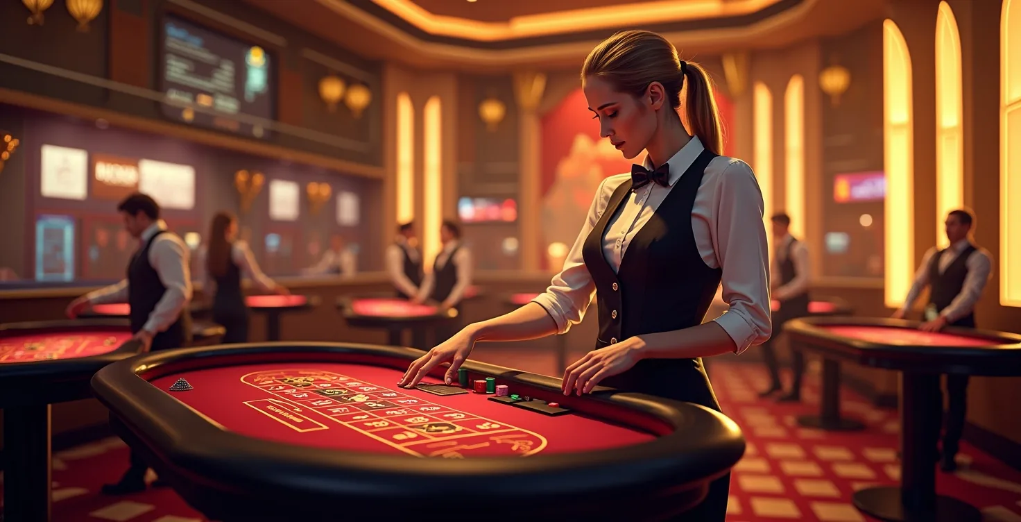 Live Casino - Real Dealers, Real Tables, All the Time di Sports Interaction Casino